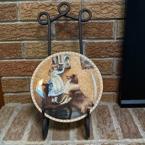 Royal Doulton “Say Please” decorative collectors plate.